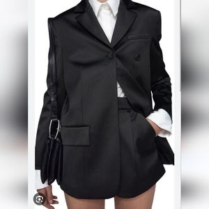 NWT Zara limited edition satin blazer sz xs